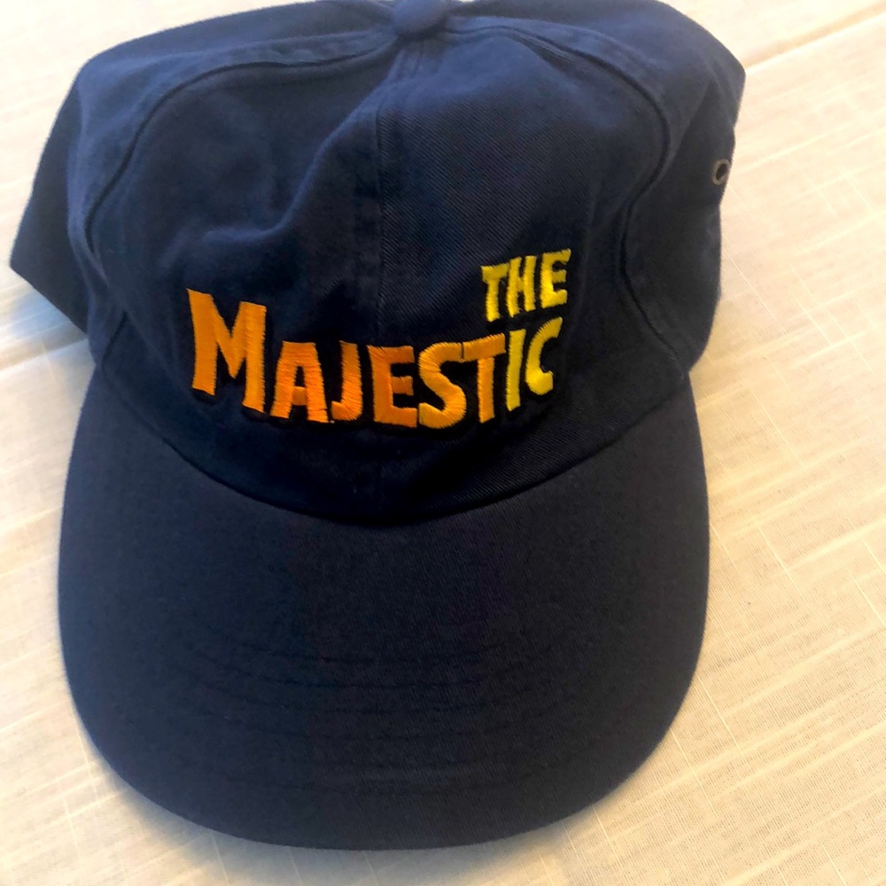 NWOT THE MAJESTIC MOVIE PROMO BALL CAP 2001 WARNER BROTHERS JIM CARREY - #1198